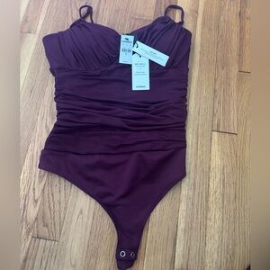 Express Deep Burgundy Dress